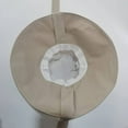 thumbnail image 5 of CoCopeaunts Women Bucket Hat Distressed Sun Protection Cotton Beach Sun Hat Summer Wide Brim Fisherman Hat Wide Chin Strap, 5 of 8