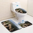 thumbnail image 1 of ABPHQTO Vista Panorámica San Gimignano Juego de alfombras de baño de 3 piezas Alfombra de baño Alfombra de contorno y tapa de inodoro ABPHQTO Cont-CHAPPLE-28934, 1 of 2