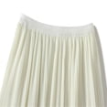 thumbnail image 3 of Skirts for Women Casual High Waisted Drape Pleated A Line Flowy Summer Beach Vacation Long Maxi Skirts, 3 of 6