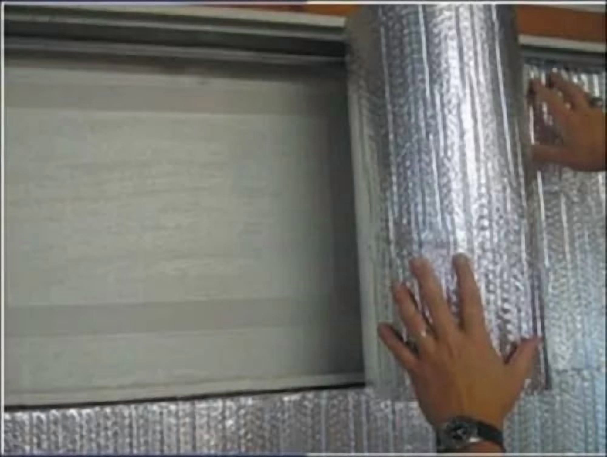 NASA Tech Reflective Foam Core Garage Door Insulation Kit 14L x 7H R8