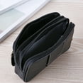 thumbnail image 7 of Xinyolin Men Vintage Faux Leather Fanny Pack Waist Bag Travel Hiking Phone Holder Purse, 7 of 7