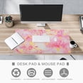 thumbnail image 6 of Large Mouse Pad for Desk, Pink Desk Mat, Anti-Slip Waterproof Big Mousepad, Cute DeskMatt for Desktop, Keyboard Mat for Computer Desktop, Marble, 6 of 14