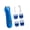 1-Blue, variant on 600mAh Rechargeable Electric Shaver With LCD Display Ergonomic Handle Portable Body Groomer For Underarms Face Legs