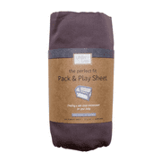 Perfect Fit Pack ‘N Play Sheets, Fitted Sheet for Baby Playard, Aubergine