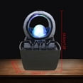 thumbnail image 5 of MONIPA Tabletop Water Fountain Zen Meditation Indoor Waterfall Feature with LED Light, 5 of 15