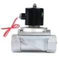thumbnail image 2 of U.S. Solid Electric Solenoid Valve Semi-direct Lift VITON Seal Normally Closed DC 12V Stainless Steel 2 inch, 2 of 8