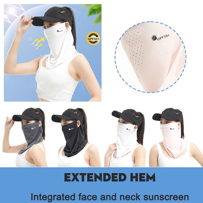 Anti-UV Mask Breathable Ice Silk Full Face Sun Shade Cycling