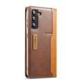 thumbnail image 3 of SaniMore for Samsung Galaxy S23 6.1" Case Magnetic Flip Wallet, [RFID Blocking] Card Holder Premium PU Leather Cover with Kickstand Shockproof Protective Shell for Samsung S23, Brown, 3 of 8