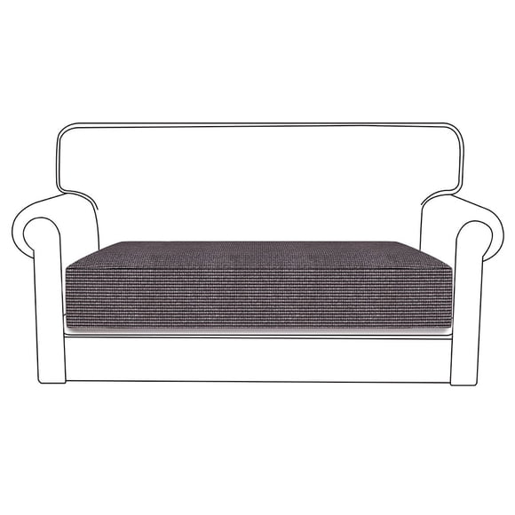 Gotydi Funda de Cojín de Sofá Funda de Cojín de Sofá de Silla Elástica Funda de Sofá Funda de Sofá de Alta Elasticidad Funda de Asiento de Sofá de Tela de Spandex Funda de Cojín de Sofá de Dos Plazas Protector de Muebles para Silla