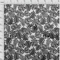 thumbnail image 4 of oneOone Polyester Spandex Black Fabric Tropical Fabric For Sewing Printed Craft Fabric By The Yard 56 Inch Wide, 4 of 4