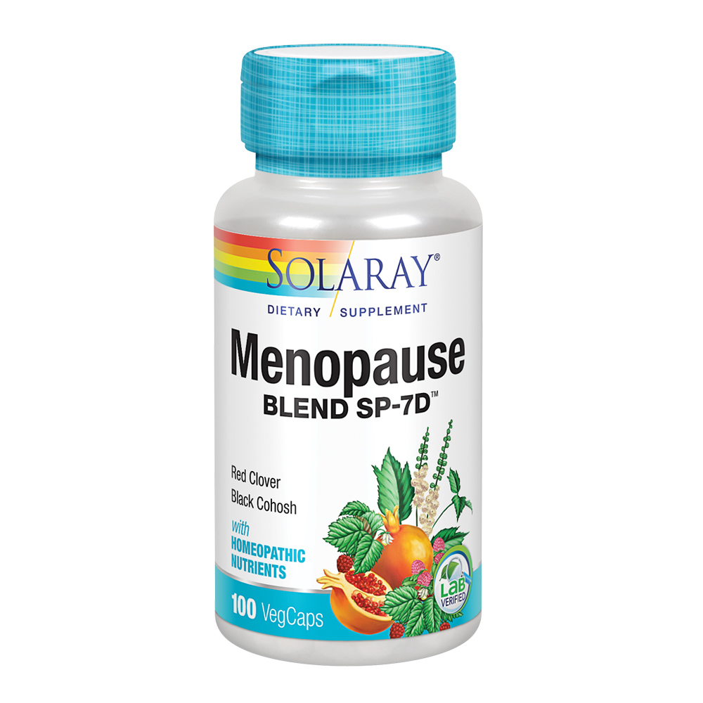 Solaray Menopause Blend SP7D Herbal Blend w/ Cell Salt Nutrients to