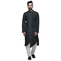 Atasi Long Button Down Kurta For Boys Solid Festive Clothing Ethnic Mens Wear
