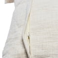 thumbnail image 6 of Creative Co-Op Woven Cotton Slub Lumbar Pillow with Applique, Fringe and Tassels, 6 of 7
