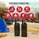 thumbnail image 5 of Walkie Talkies Cobra PX650 profesional/empresarial, paquete de 2, 5 of 6