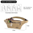 thumbnail image 2 of Cartera de lona para exteriores Cartera deportiva para correr, 2 of 5