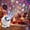 A, variant on 360° Rotating Dynamic Projector Lamp,Multi-Theme LED Pattern Projection Light,Rotatable Ambient Night Light for Kids Bedroom Party Holiday Decor