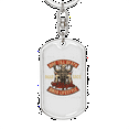 thumbnail image 5 of Ride Till Death Stainless Steel or 18k Gold Premium Swivel Dog Tag Keychain, 5 of 10