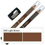Loreal Loreal Brow Stylist Custom Brow Shaping Pencils, 2 ea