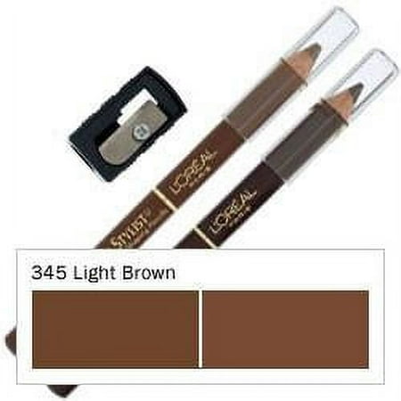 Loreal Loreal Brow Stylist Custom Brow Shaping Pencils, 2 ea