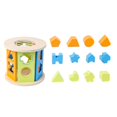 thumbnail image 4 of Los bloques huecos del juguete del clasificador de la forma de madera desarrollan la habilidad del motor educativo temprano Forma de geometría Zulema juego de clasificación de formas de color, 4 of 8