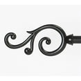 thumbnail image 1 of Achim Home Furnishings Buono II Medley Curtain Rod with Finials 48-Inch Extends to 86-Inch, 1 of 2