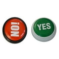thumbnail image 1 of PENGXIANG 2Pcs Electronic Talking YES NO Sound Button Toy Green Red Event Party Supplies, 1 of 9