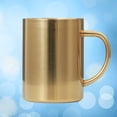 thumbnail image 2 of Taza de café de acero inoxidable de doble pared 304, portátil, termo, de viaje, para café, leche y té., 2 of 7