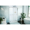 thumbnail image 2 of DreamLine Harmony 44-48 in. W x 76 in. H Semi-Frameless Bypass Shower Door in Chrome and Clear Glass, 2 of 5