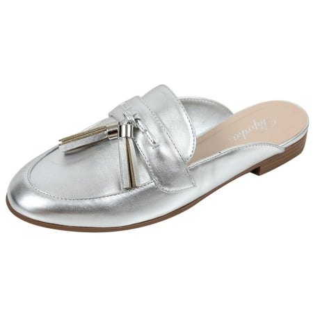 backless flat sandals