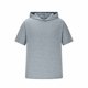 thumbnail image 4 of pstuiky camisetas para hombre, Blusa tipo túnica holgada de manga corta con capucha para hombre, de verano, de secado rápido, elástica y con protección solar. camisas casuales para hombre xl, 4 of 6