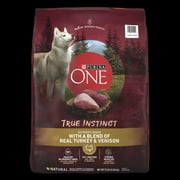 Purina ONE SmartBlend True Instinct Turkey and Venison Dry Dog Food 15 lb