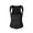 Black, variant on FITVALEN Men's Workout Waist Trainer Vest Zipper Body Shaper with Adjustable Belts Underbust Corset Neoprene Sauna Sweat Suit