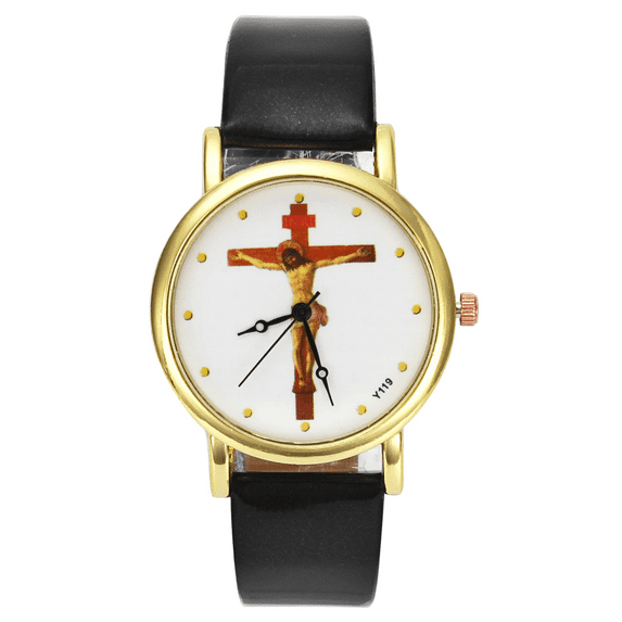 Jesus Christ on the Cross Religious Christian Watch-23-JC