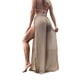 thumbnail image 2 of Txlixc, pantalones de playa para mujer, doble cara, corte alto, copo de nieve, bola de piel, adornado, cintura alta, pantalones para cubrir abdominales Txlixc  Estilo de ocio, 2 of 4