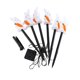 thumbnail image 2 of Pack de 6 luces solares LED | Conejo de Pascua, zanahoria, huevo Decoración exterior del jardín | Accesorios multicolores montados en el suelo | Resistente a la intemperie, con energía solar, fácil, 2 of 6