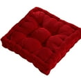 thumbnail image 2 of SPRING PARK 40x40cm Square Thick Chair Cushion Pad Seat Tatami Mat Floor Throw Pillows Home Decor, 2 of 7
