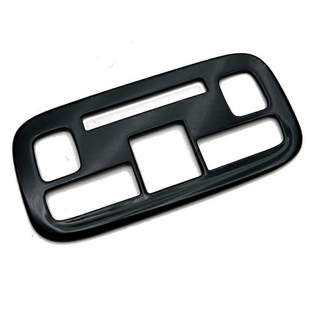 Car Glossy Black Interior Front Reading Light Lamp Cover Trim Sticker For Sienta 2022 2023
