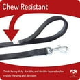 thumbnail image 3 of Dutchy Brand Ultra Strong Heavy Duty Training Dog Leash for Big, Medium, Small Dogs, Padded Handle for Strong Dogs 6 ft, Black, 3 of 10