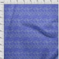 thumbnail image 3 of oneOone Cotton Cambric Purplish Blue Fabric Batik Sewing Material Print Fabric By The Yard 42 Inch Wide, 3 of 4