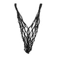 thumbnail image 2 of yotijar 2xBasketball Volleyball Soccer Mesh Net Bag Single Ball Carrier Black 2 Pcs, 2 of 8