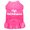Bright Pink, variant on Pet Dog Cat Dress Screen Printed, "High Maintenance"