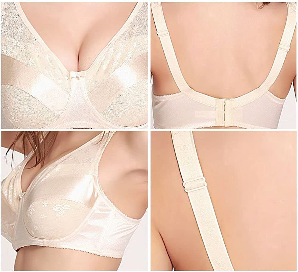 Special Pocket Bra for Silicone Breast Forms Post Surgery Mastectomy  Crossdress Beige Bra Size 40/90 