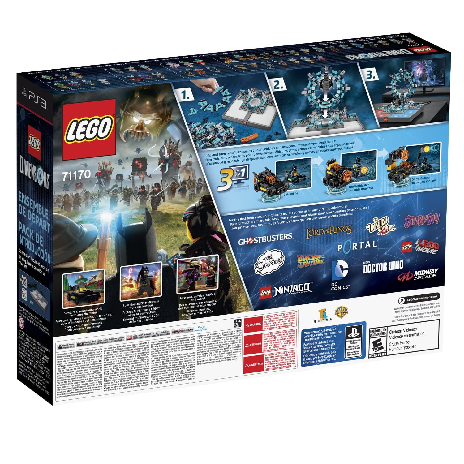 lego dimensions starter pack walmart
