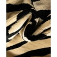 thumbnail image 4 of Unique Loom Wildlife Collection Area Rug - Okapi (5' 3" x 8' Rectangle Cream/Black), 4 of 7