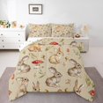 thumbnail image 1 of Erosebridal Botanical Mushroom Bedding Twin Comforter Set,Wildlife Rabbit Down Comforter,Cartoon Decor,Reversible,Lightweight,2-Piece, 1 of 7