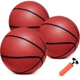 thumbnail image 1 of Minibaloncesto Iyoyo Mini de 6 pulgadas, paquete de 3 con bomba para niños, 1 of 8