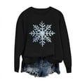 thumbnail image 5 of Xdegoge Christmas Sweaters for Women 2025 Holiday Party Xmas Tree Sweatshirts Loose Fit Merry Funny Shirts Winter Vintage Cute Ugly Sweaters Crewneck Family Long Sleeve Tops, 5 of 7