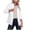 White, variant on Women's Casual Blazers Long Sleeve Open Front Work Office Blazer Jackets Solid Color Loose Lightweight Blazer Coat with Pockets