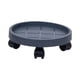 thumbnail image 1 of Soporte para plantas con ruedas para mover macetas, base transpirable, carrito redondo silencioso para flores Diámetro 25 cm, 1 of 8