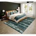 thumbnail image 2 of Addison Rugs Indoor/ Outdoor Bravado Abstract Striped Baja Washable Area Rug 10' x 14' - Shadow, 2 of 8
